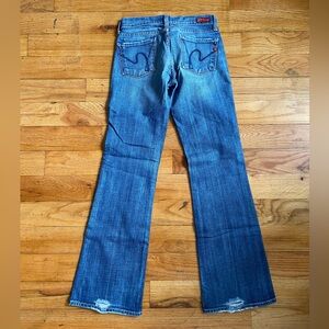 Citizens Of Humanity, Kelly 001, Low Waist Bootcut denim jeans, size 24